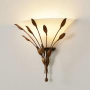 Wandlamp CAMPANA met bladversiering