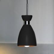 Retro hanglamp, zwart