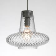 Glas-hanglamp Giulietta, transparant