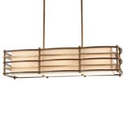 Hanglamp Moxie in lange vorm, 91x30 cm