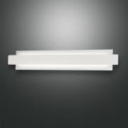 LED wandlamp Regolo met metalen front wit