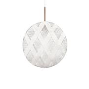 Forestier Chanpen M Diamant hanglamp, wit