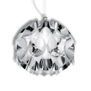 Slamp Flora - design-hanglamp, zilver, 36 cm