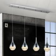 LED hanglamp Elie, 4-lamps