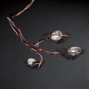 ICONE Nido - hanglamp, koper, drie lampen