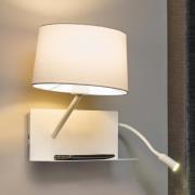 Met LED leesarm - functionele wandlamp Handy