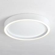 Bopp Aura LED plafondlamp Ø 40cm wit/wit