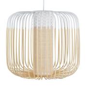 Forestier Bamboo Light M hanglamp 45 cm wit