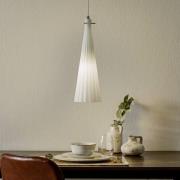 Hanglamp Costa Rica van glas, wit