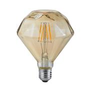 LED-lamp E27 4W 2.700K Diamant Filament amber