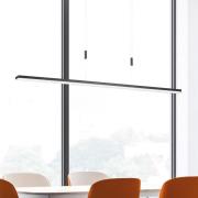 Bopp Baseline LED hanglamp, aluminium