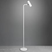 Vloerlamp Marley, mat wit