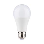 LED lamp E27 12W 2.700K opaal in 4 per pak
