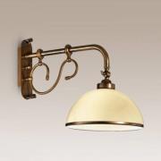 Artistieke wandlamp La Botte ivoor