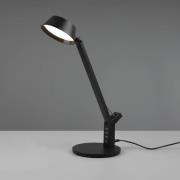 LED tafellamp Ava met dimfunctie, zwart