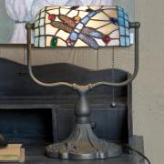 Bankierslamp Dragonfly in Tiffany-stijl