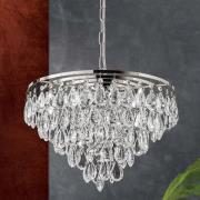 Hanglamp Celeste met K9-kristallen 9-lamps chroom