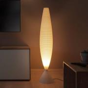 Vloerlamp diamant van biomateriaal, linen, 115 cm