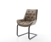 DELIFE Sledemodel Taimi-Flex microvelours taupe vintage sledemodel vla...