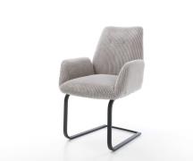 DELIFE Sledemodel Zoa-Flex koord zilver grijs sledemodel vlak zwart po...