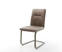 DELIFE Sledemodel Vinjo-Flex microvelours taupe vintage sledemodel vla...