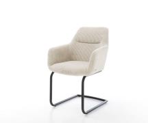 DELIFE Sledemodel Pejo-Flex koord beige sledemodel rond zwart pocketve...