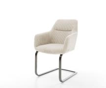 DELIFE Sledemodel Pejo-Flex koord beige sledemodel vlak grafiet pocket...