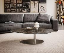 DELIFE Salontafel Edge Organisch 140x76 cm keramiek Laminam® Emperador...