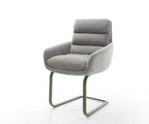 DELIFE Sledemodel Abelia-Flex met armleuning zachte stof met structuur...