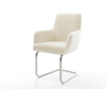 DELIFE Sledemodel Heira-Flex met armleuning teddy beige sledemodel vla...