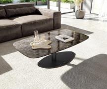 DELIFE Salontafel Edge Boot 120x70 cm keramiek Laminam® Emperador Extr...