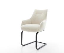 DELIFE Sledemodel Alja-Flex met armleuning teddy beige sledemodel vlak...