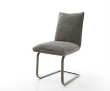 DELIFE Sledemodel Lelio-Flex bouclé zacht mud sledemodel vlak afwerkin...