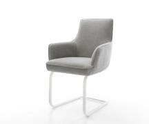 DELIFE Sledemodel Heira-Flex met armleuning zachte stof met structuur ...