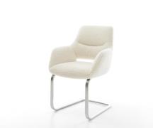 DELIFE Sledemodel Yago-Flex met armleuning teddy beige sledemodel vlak...