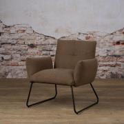 Teddy fauteuil Dante | Donkerbruin