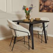 Eettafel Omaha Black | 90 cm