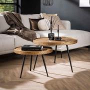 Salontafel set Harlem Brons | Set van twee