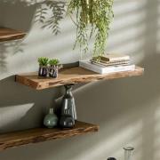 Boomstam wandplank | Edge | 90 cm