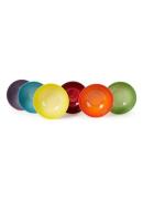 Le Creuset Rainbow kom set van 6