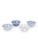 Tokyo Design Studio Mixed Bowls kom 15 cm set van 4 in giftbox