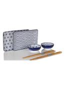 Tokyo Design Studio Nippon Blue sushi serviesset 6-delig