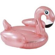 Opblaasbare Rosé Gouden Flamingo 150 cm