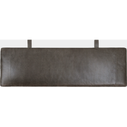 leren hoofdbord RISTO 160 x 50 cm - Earth Stone