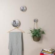 Furniteam - Wandhanger met Magnetische Fotolijst, Klein Naturel