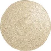 Vloerkleed Jute Rond Bleached ø160 cm