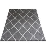 Vloerkleed Jeffie Grey 240 x 340 cm