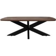 Salontafel Felix - Espresso Mangohout - 120 x 55 cm