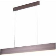 PURE LED pendel lang 120cm 26W brons