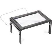 Decopatent® Tafel Loep - Vergrootglas met LED verlichting - Loep 2.5x ...